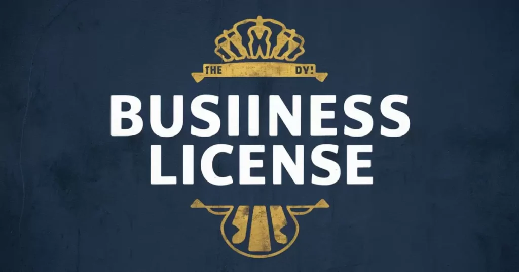 A business license is a mandatory permit issued by the government 