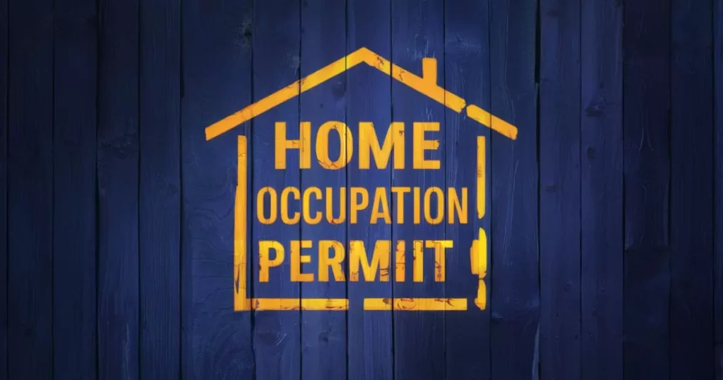  home occupation permit